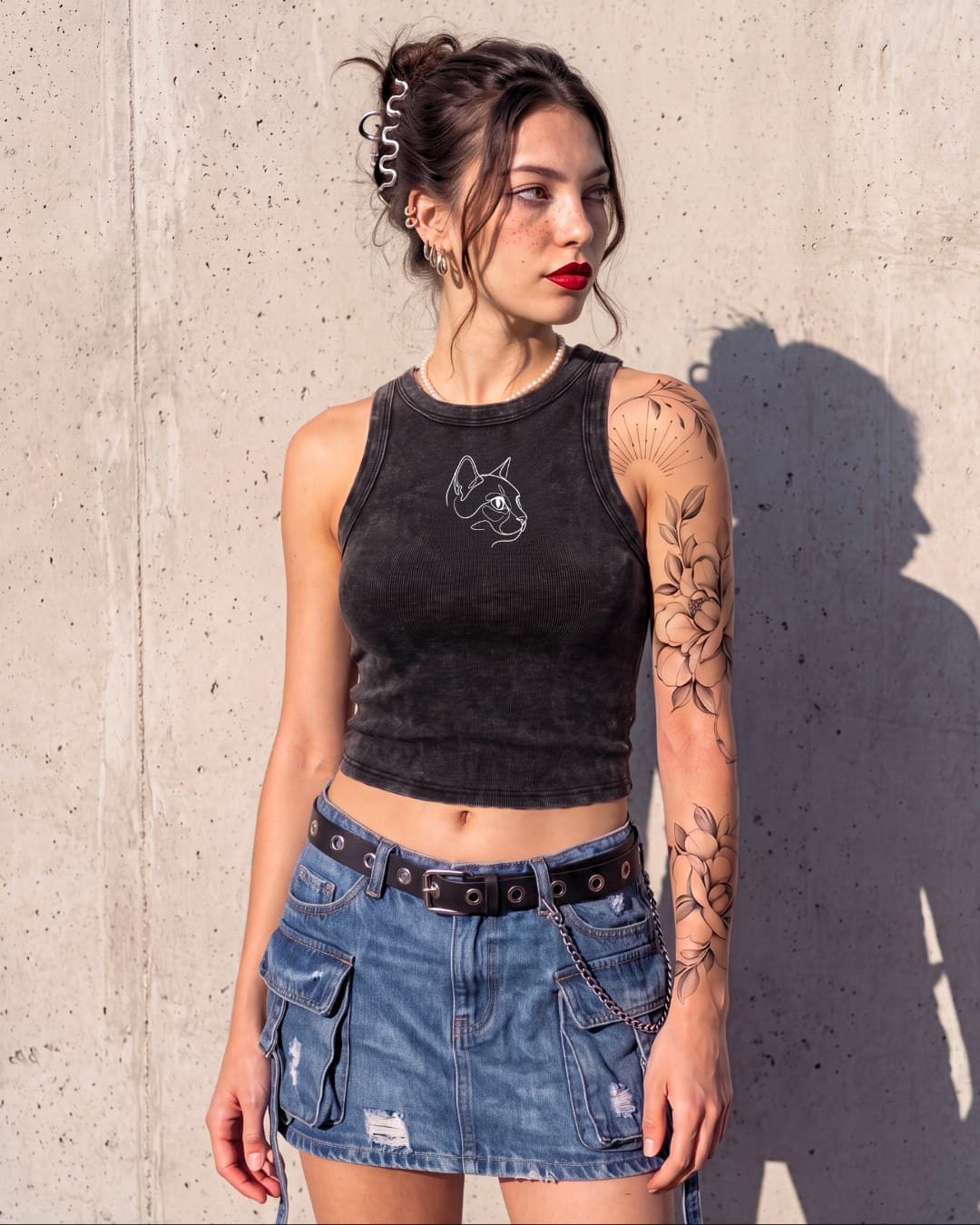 Line Art — Tank Top