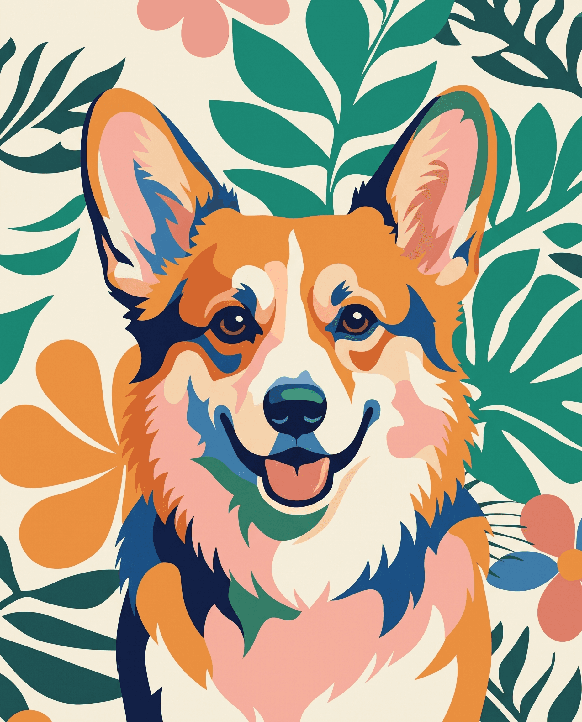 Tropical — custom portrait