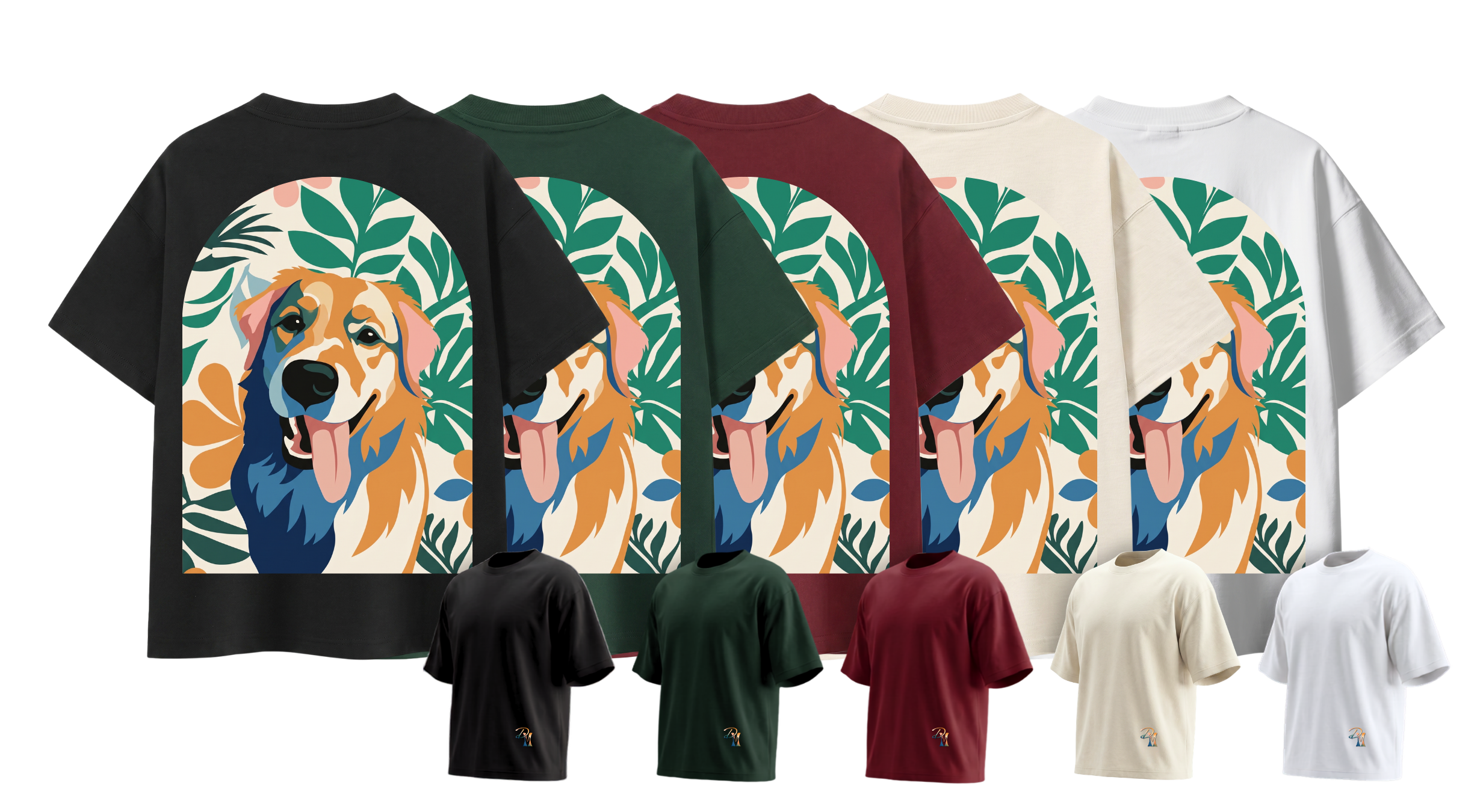 Unisex Box T-shirt colours